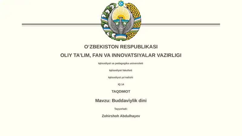 Buddaviylik dini