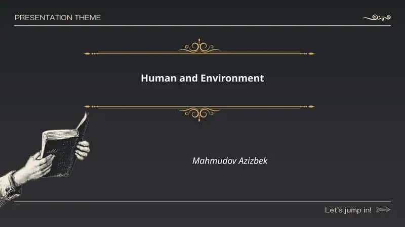 Human and Environment