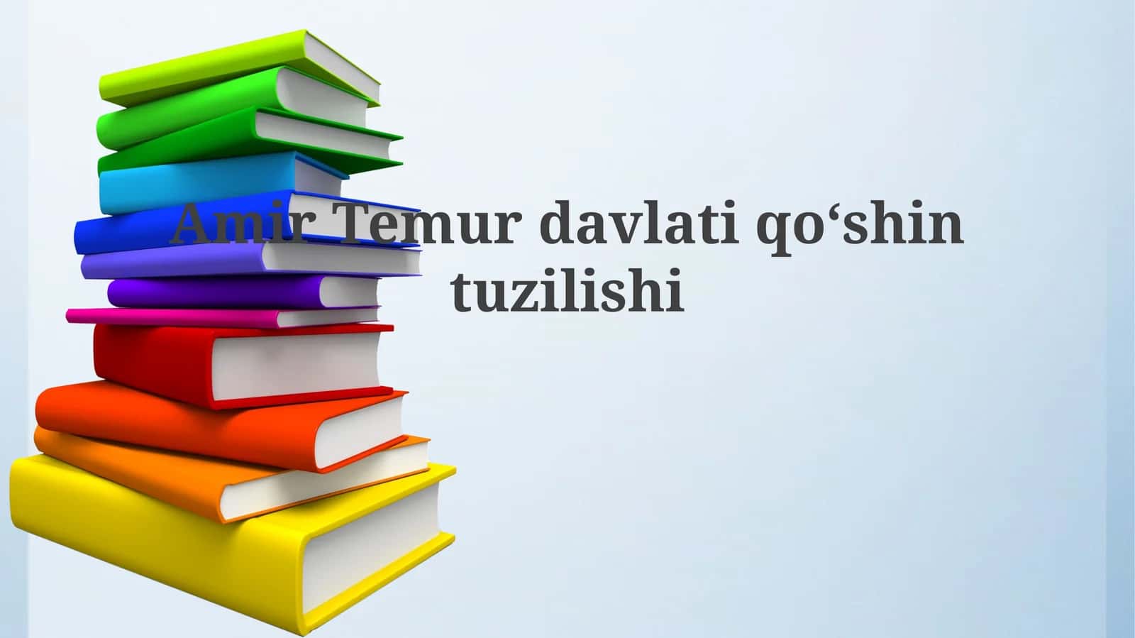 Amir Temurdavlatiqoʻshintuzilishi