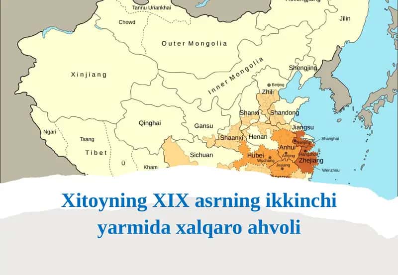 Xitoyning XIX asrning ikkinchi yarmidagi xalqaro ahvoli