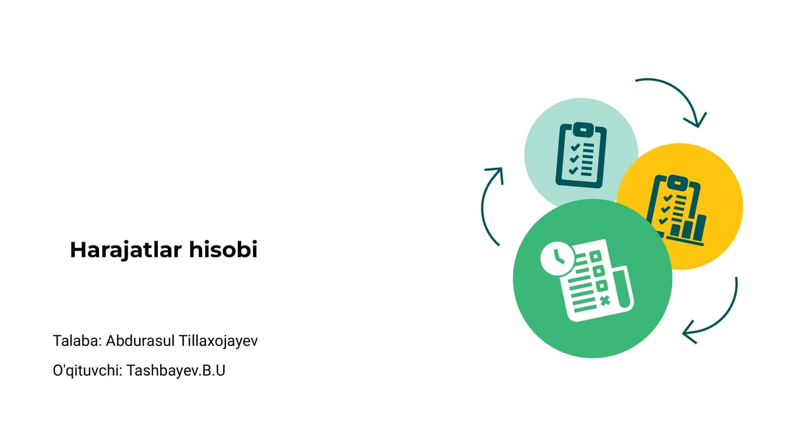 Harajatlar hisobi