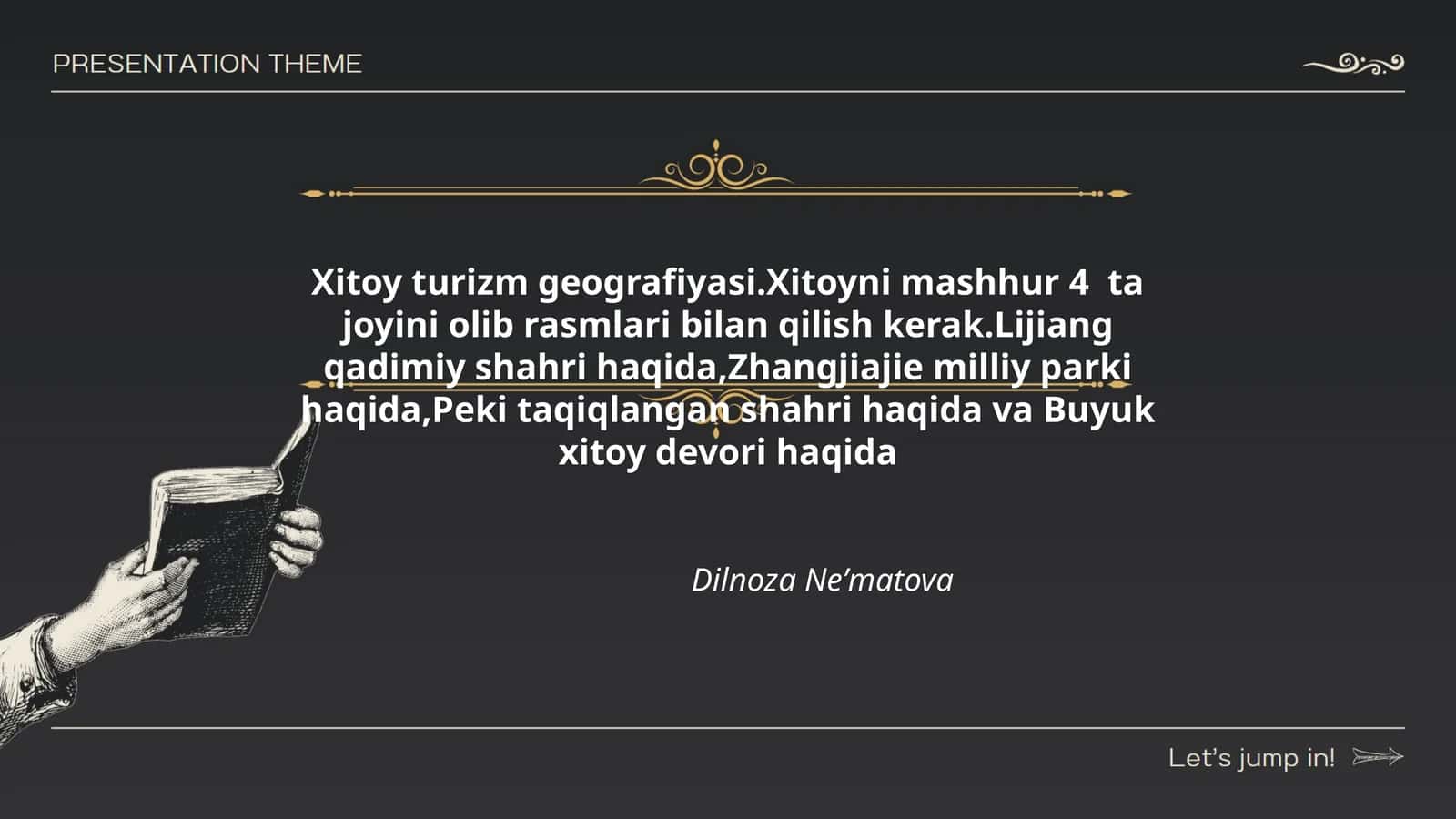Xitoy turizm geografiyasi