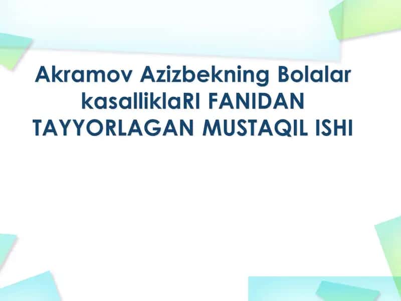 Гижжа касаллиги
