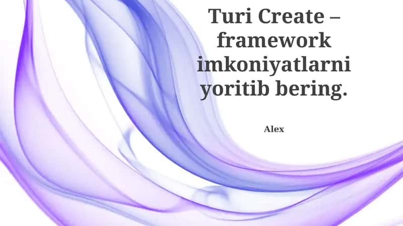 Turi Create