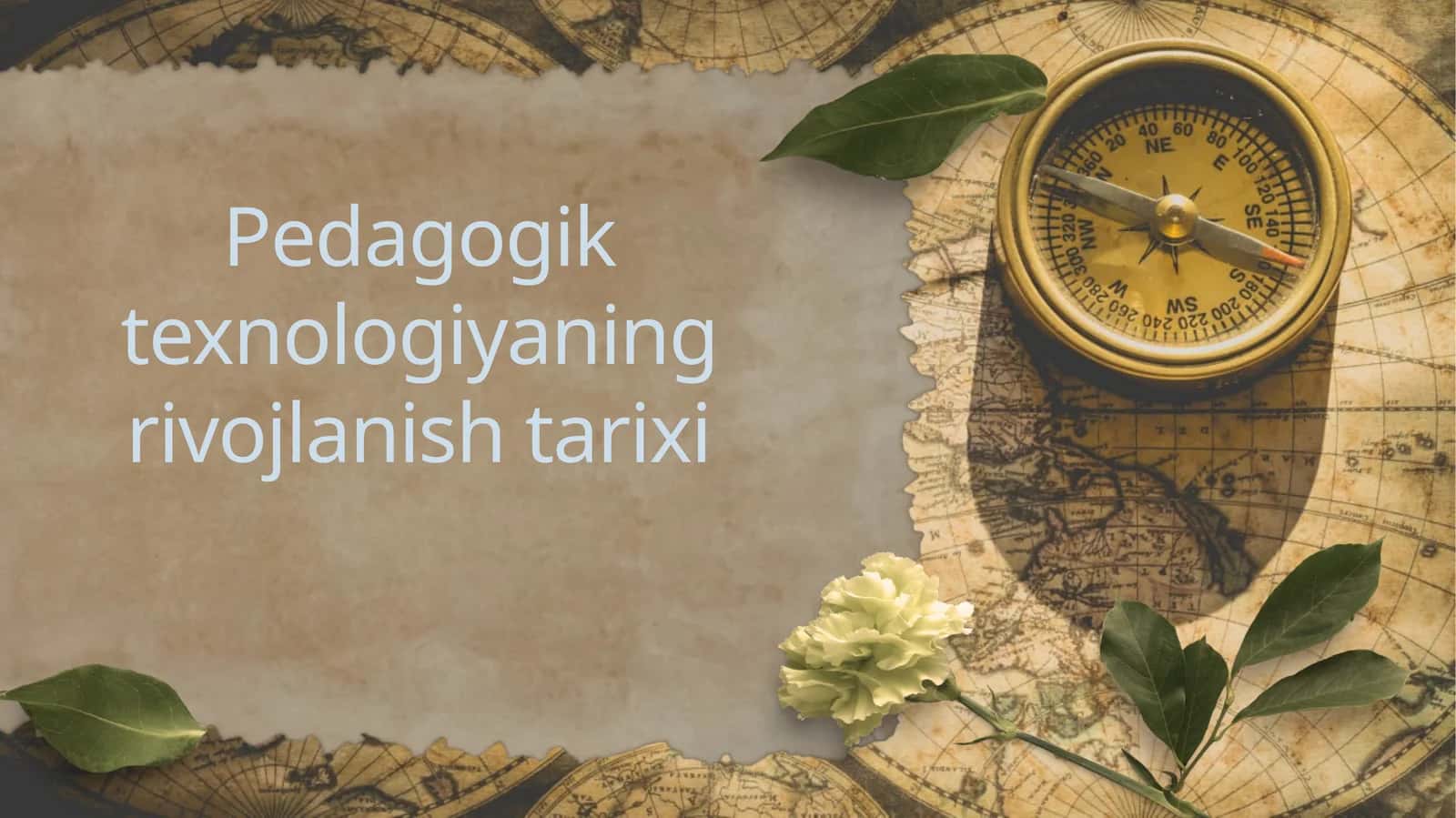 Pedagogik texnologiyalarning rivojlanishi tarixi