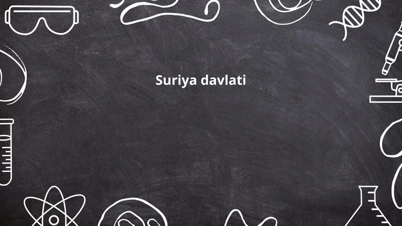 Suriya davlati