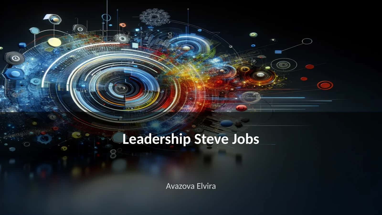 Leadership Steve Jobs