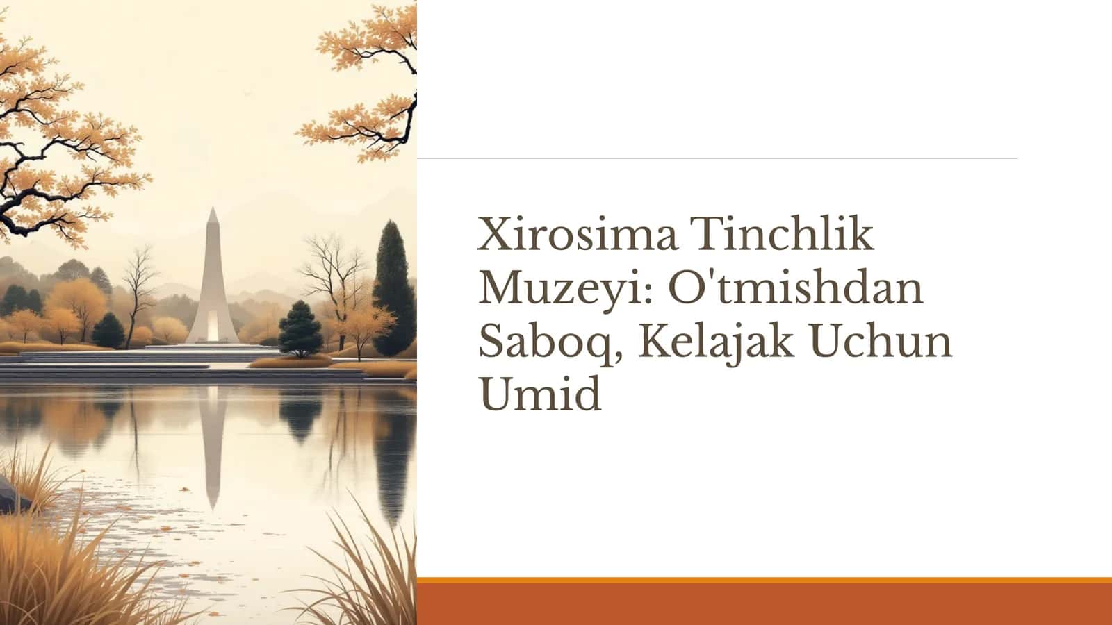 Xirosima Tinchlik Muzeyi
