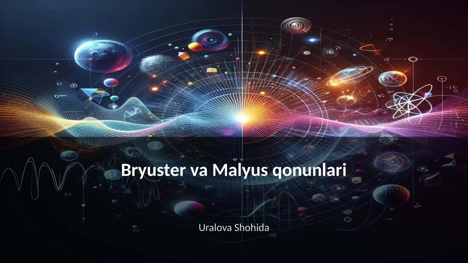 Bryuster va Malyus qonunlari