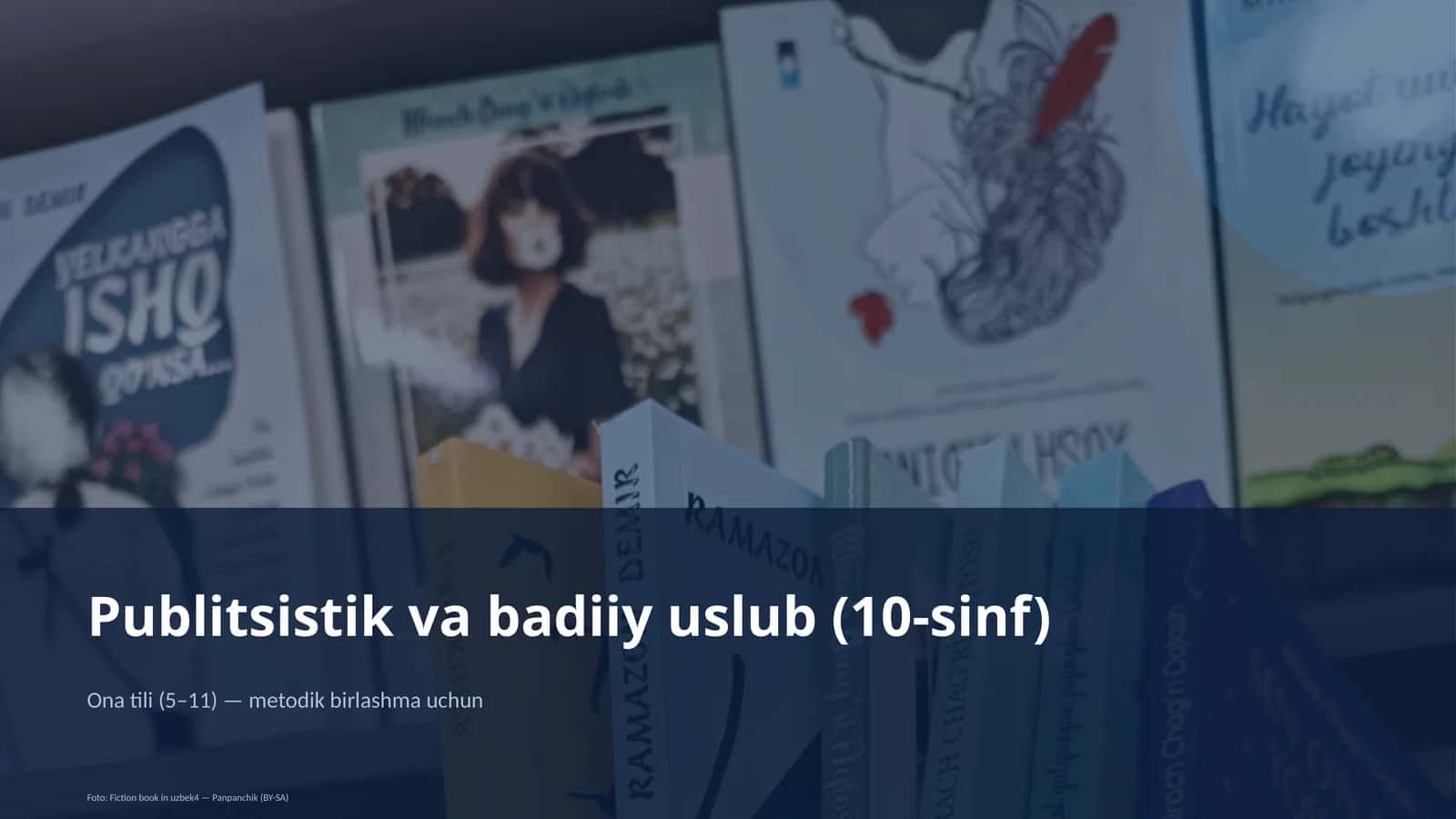 Publitsistik va badiiy uslub (10-sinf)