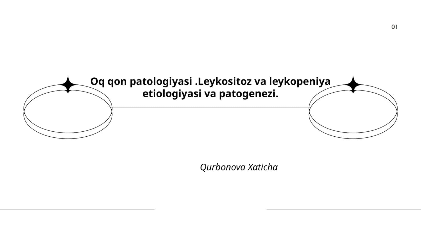 Oq qon patologiyasi.Leykositoz va leykopeniya etiologiyasi va patogenezi