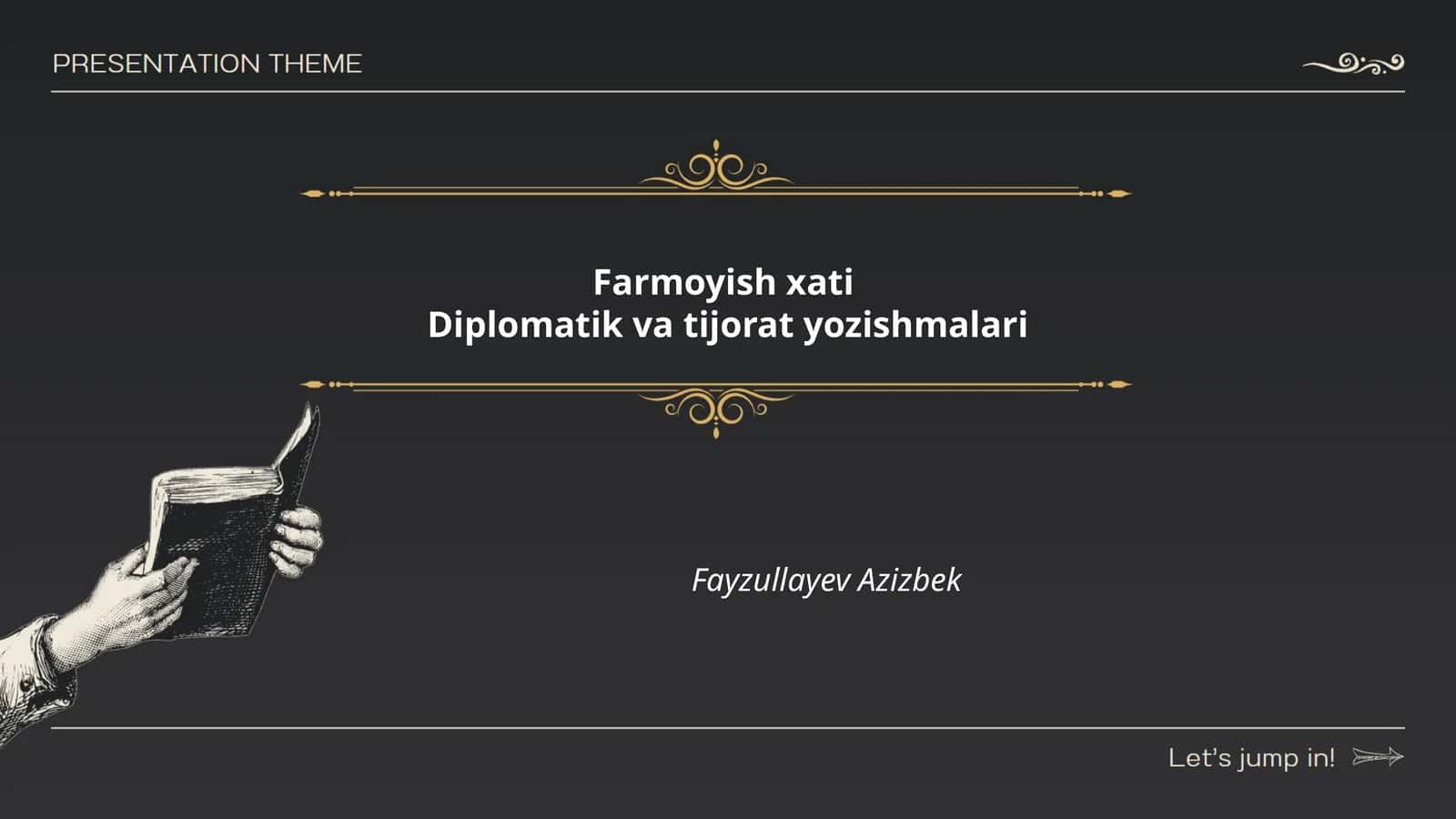 Farmoyish xati