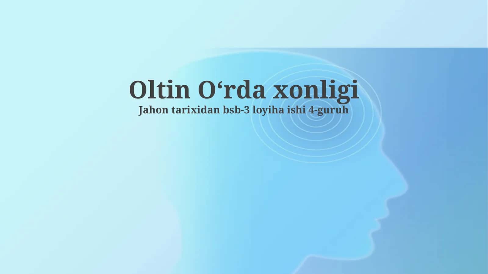 Oltin Oʻrda xonligi