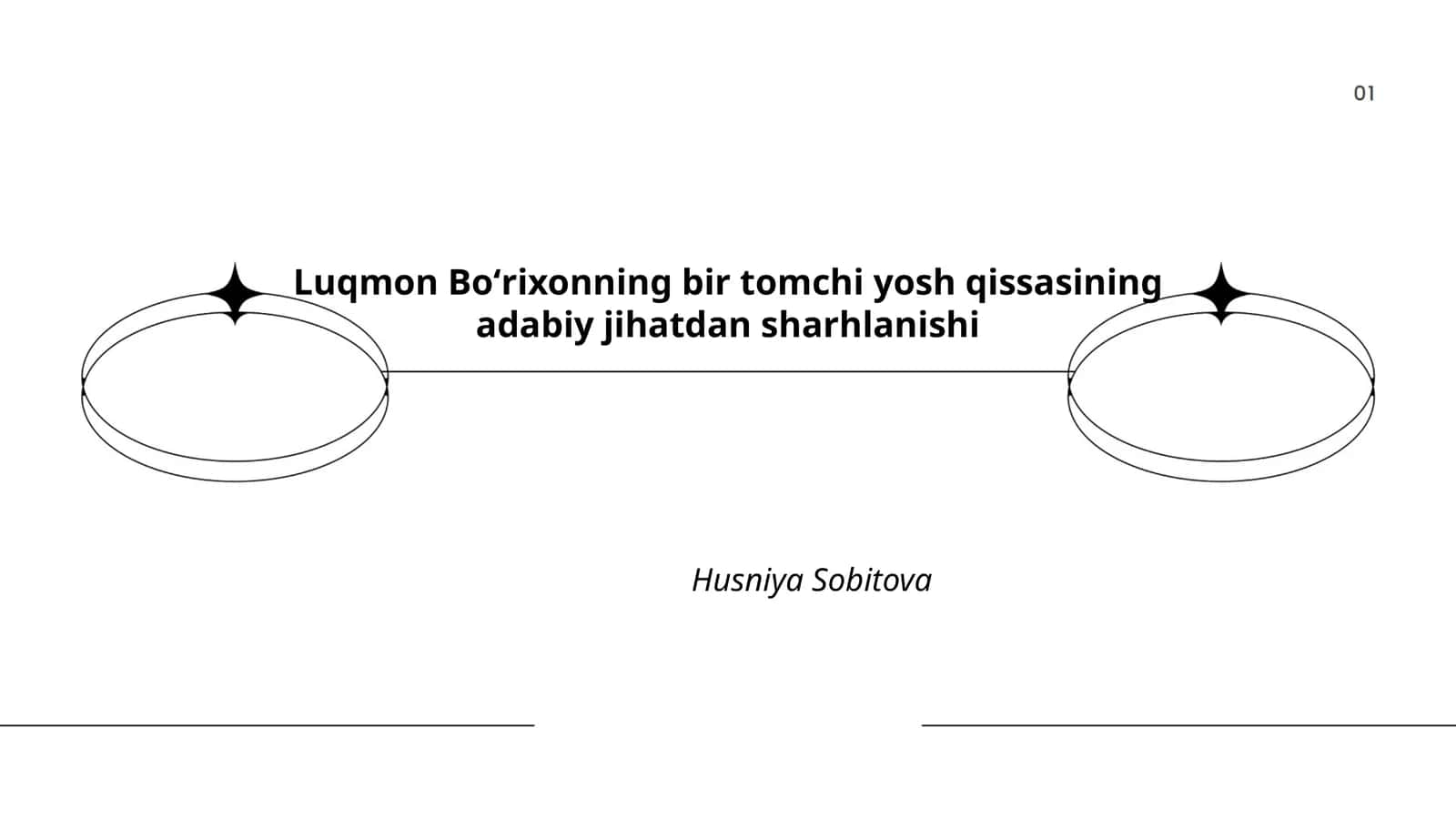 Luqmon Boʻrixonning bir tomchi yosh qissasining adabiy jihatdan sharhlanishi