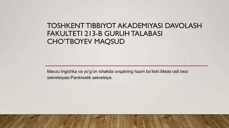 Pankreatik sekretsiya