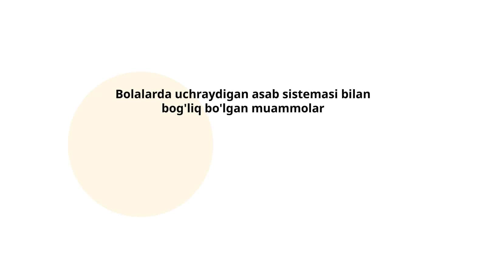 Autizm spektri buzilishlari