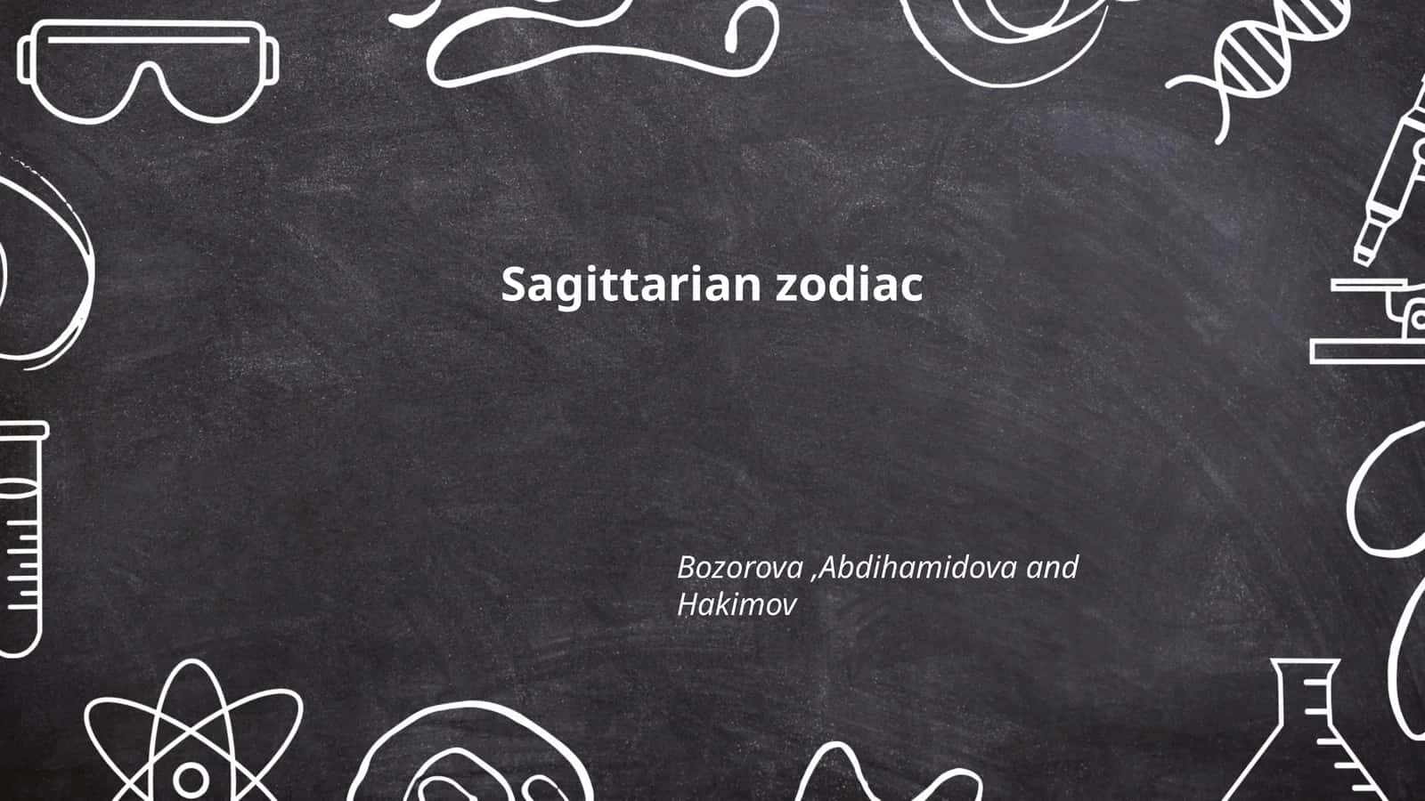 Sagittarian zodiac