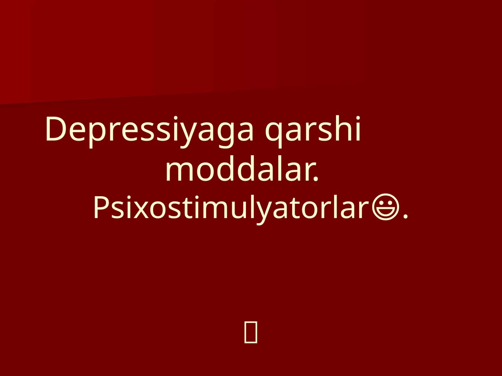 Antidepressantlar