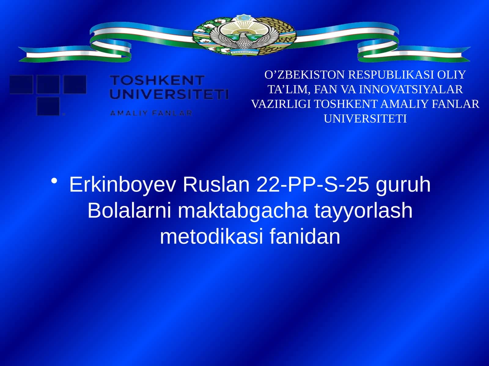 Uzluksiz ta'lim turlari. Maktabgacha tayyorlov guruhlarida alohida ta'lim turi sifatida.pptx