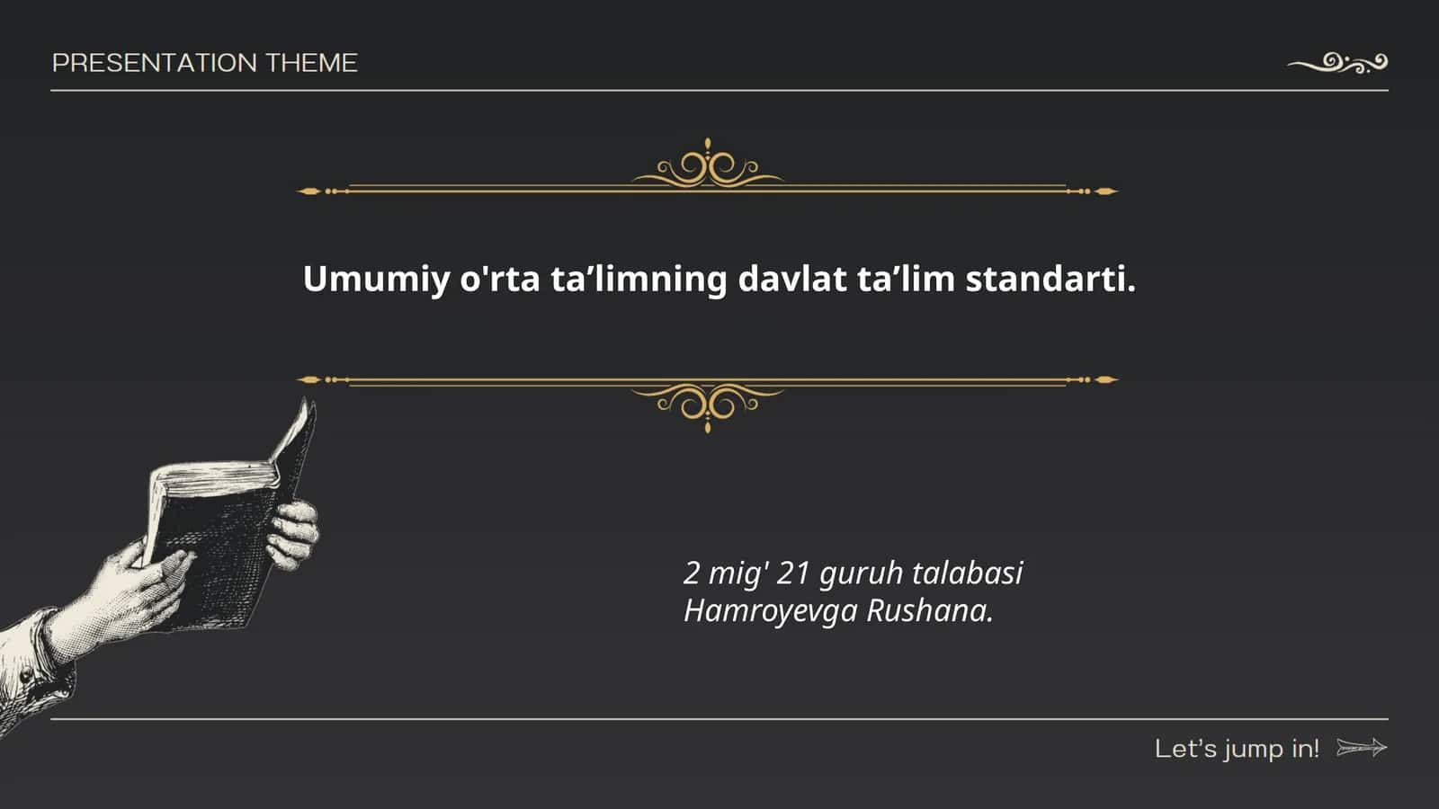 Ta'lim shakllari va usullari