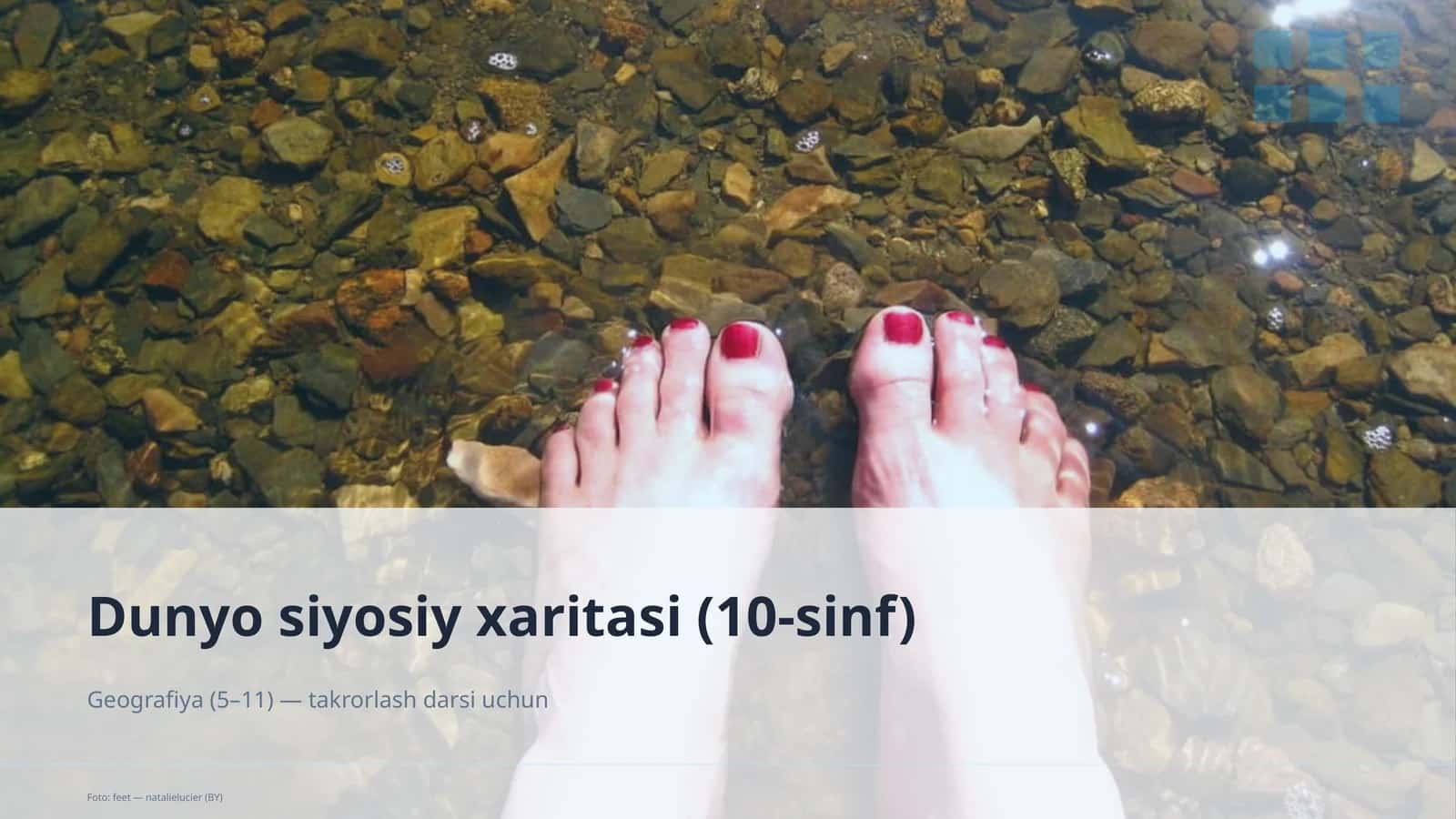 Dunyo siyosiy xaritasi (10-sinf)