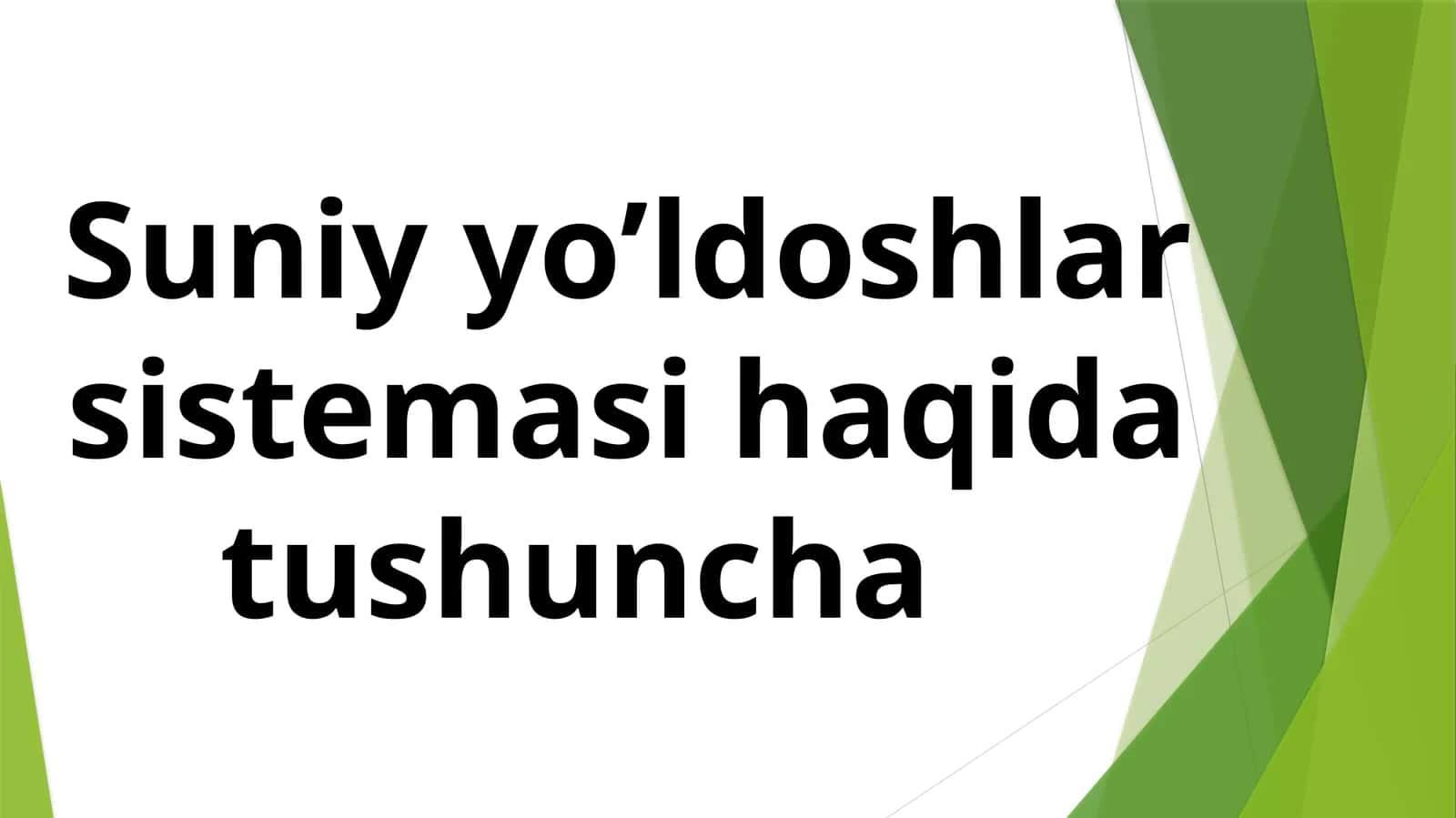 GLONASS  tizimi