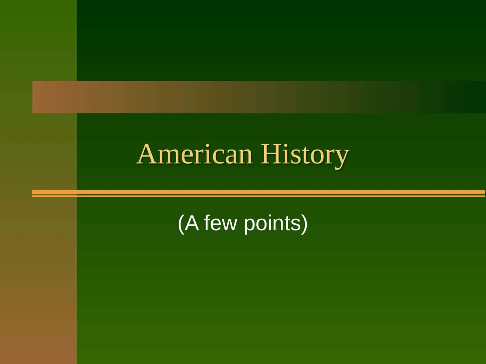 American History