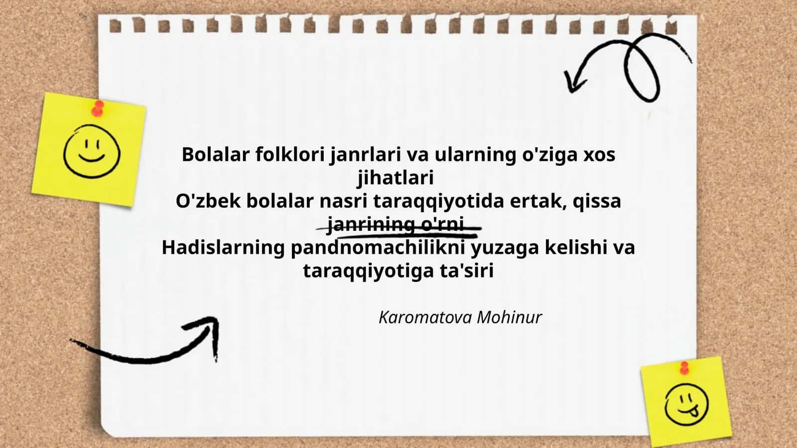 Bolalar Folklori Janrlari va Ularning O'ziga Xos Jihatlari