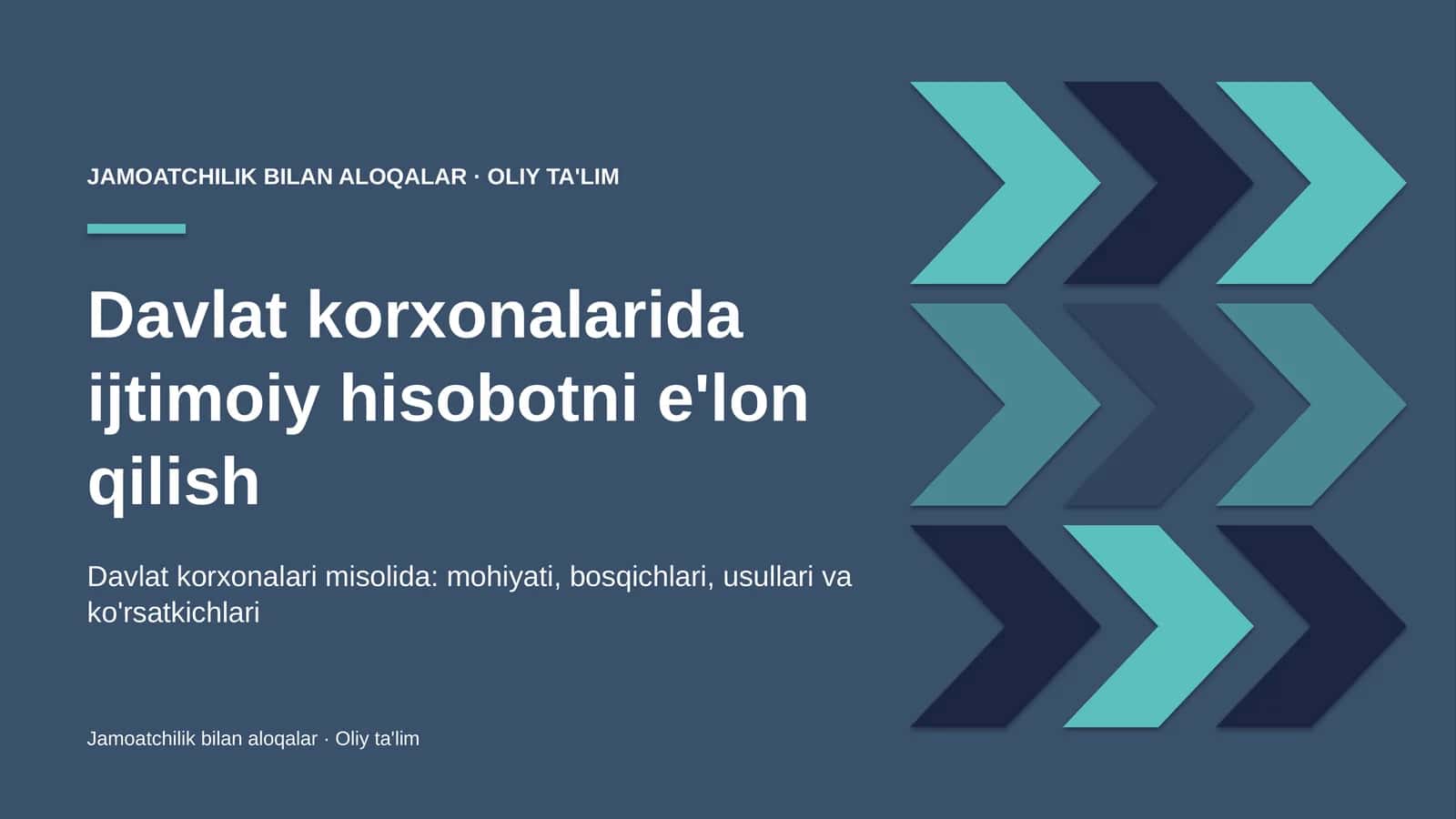 davlat korxonalarida ijtimoiy hisobotni e'lon qilish 9696