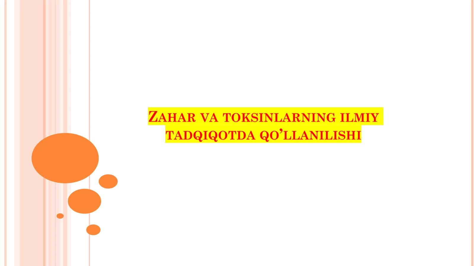 Zahar va Toksin