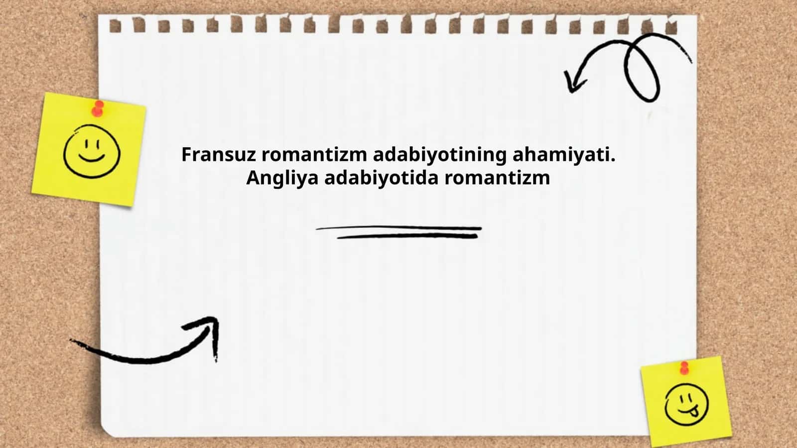Fransuz romantizm adabiyotining ahamiyati