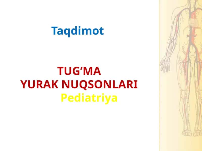 Tug‘ma yurak nuqsonlari