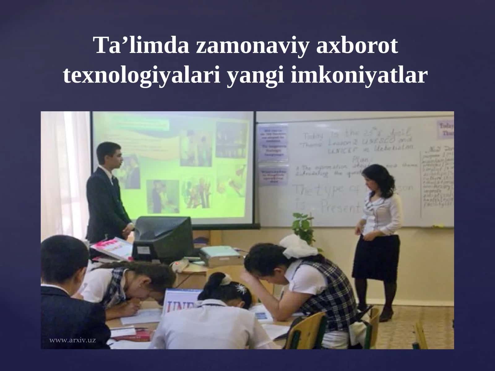 Zamonaviy axborot texnologiyalari