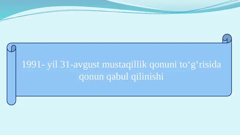 Mustaqillik qonuni