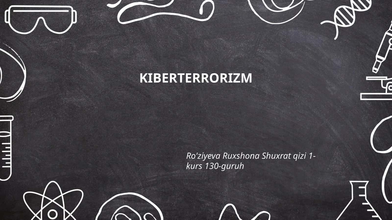 KIBERTERRORIZM