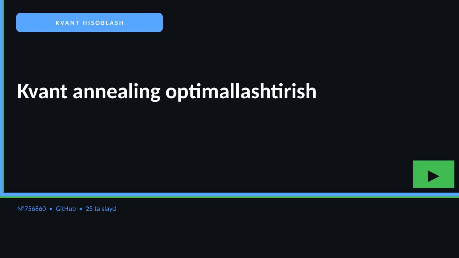 Kvant hisoblash