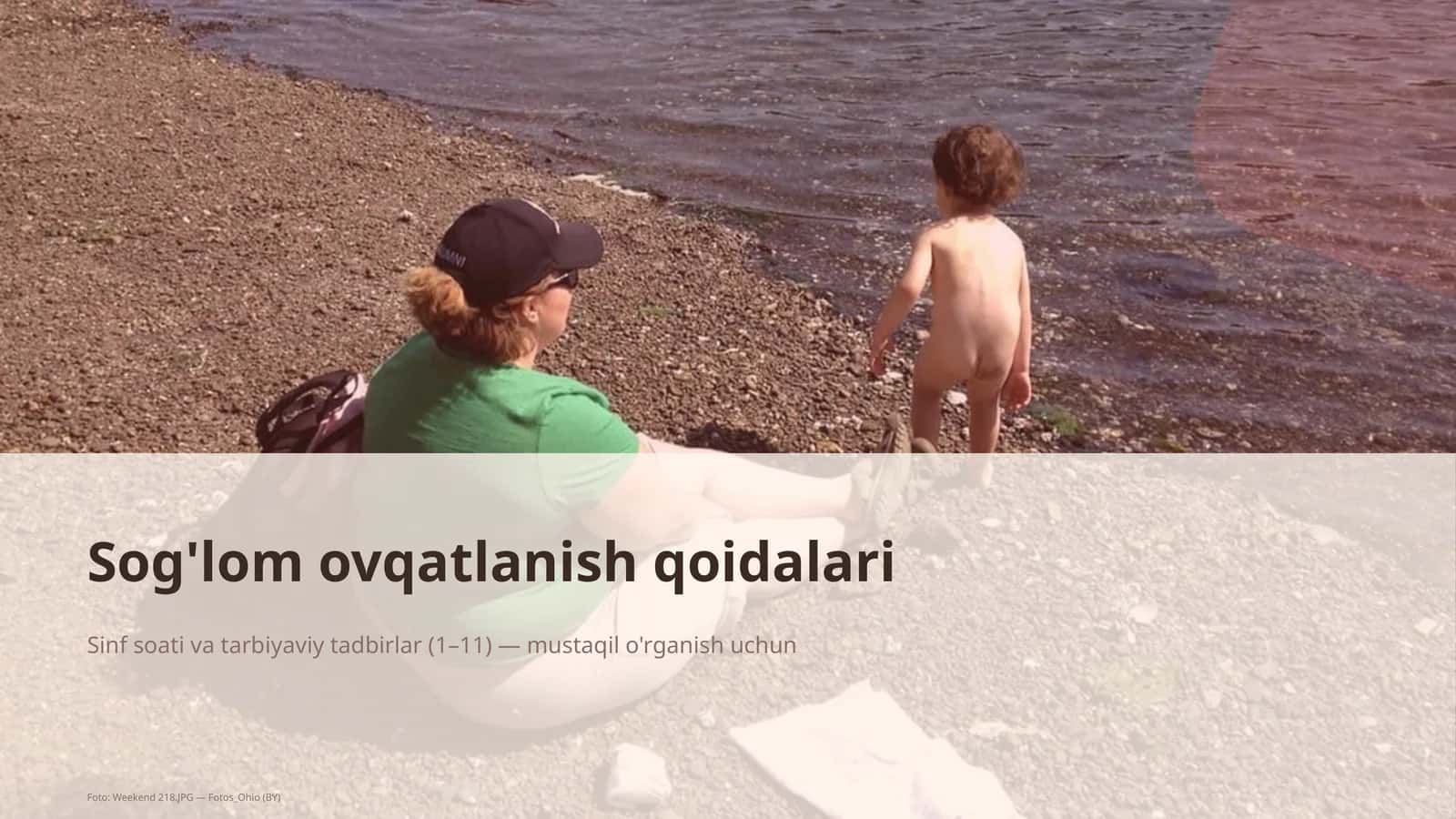 Sog'lom ovqatlanish qoidalari