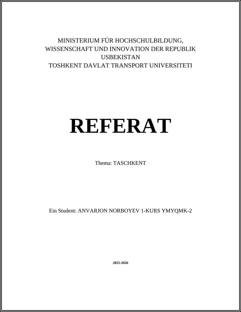 Geschichte von Taschkent