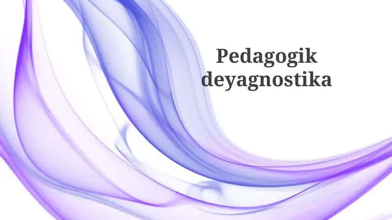 Pedagogikdeyagnostika