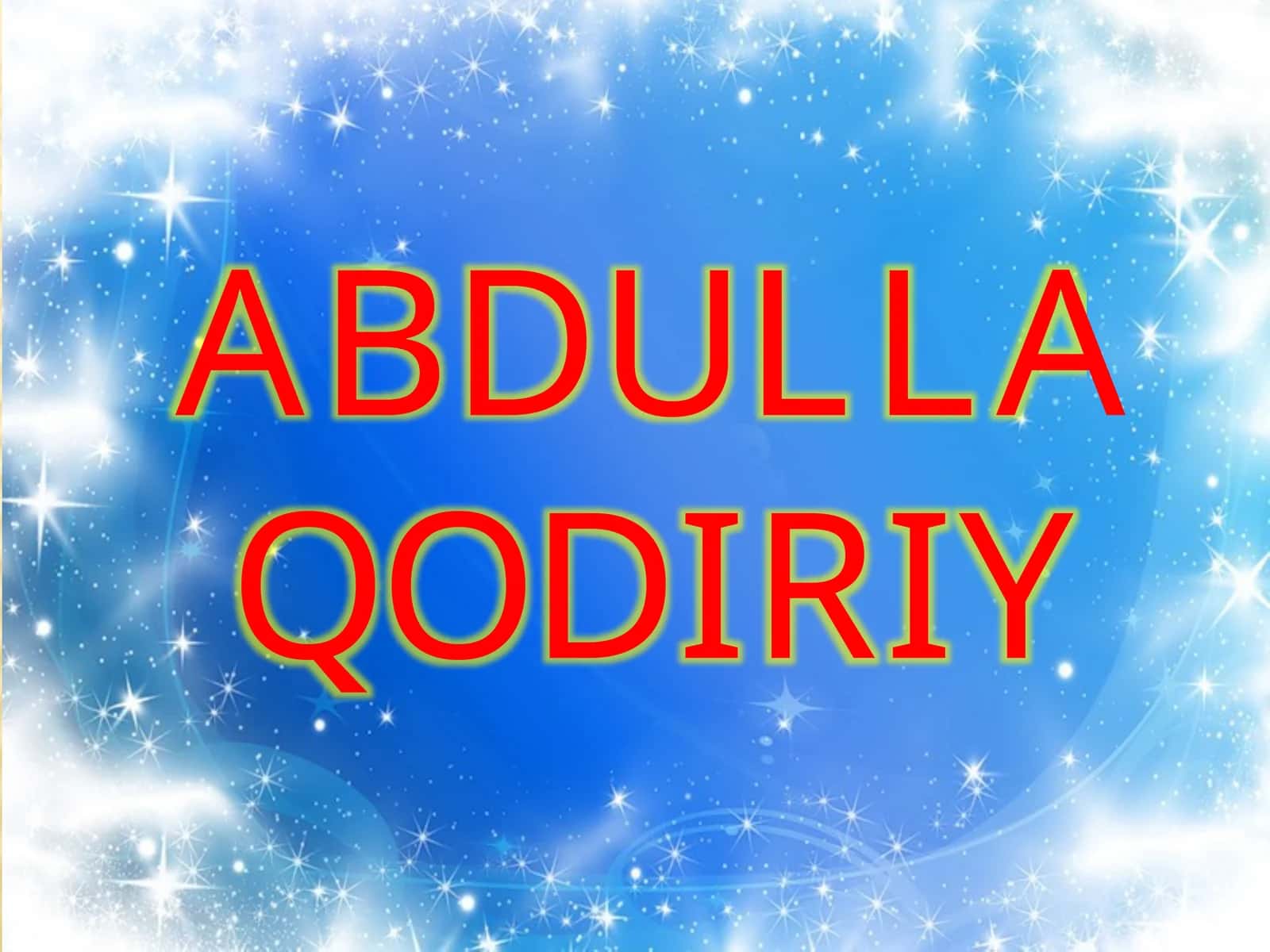10-sinf Adabiyot fanidan Abdulla Qodiriyning O'tgan kunlar romani dars taqdimoti