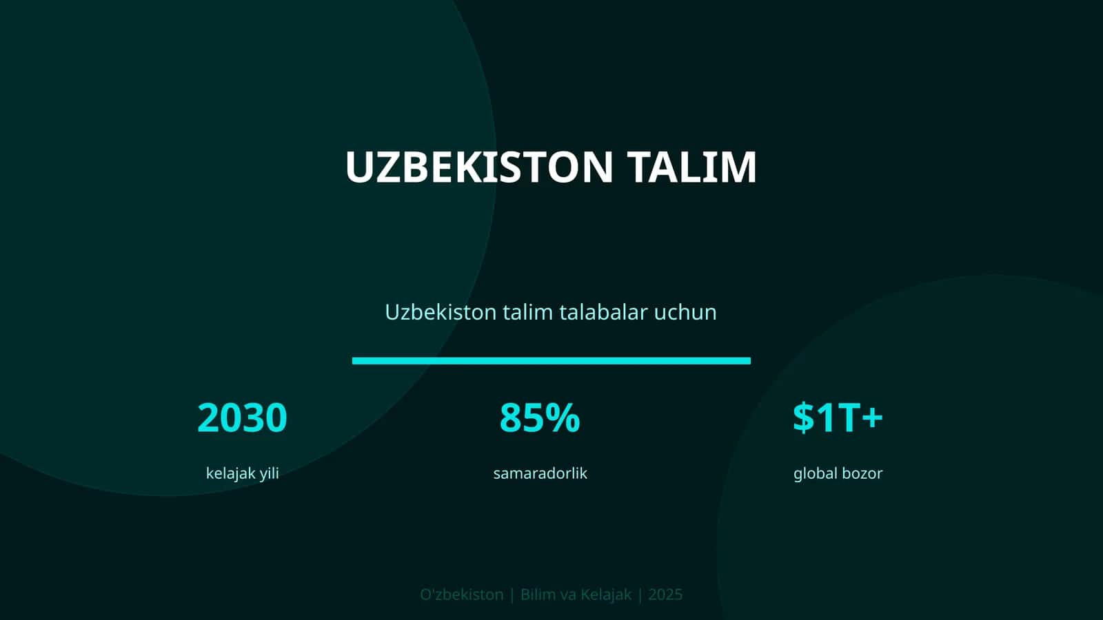 Uzbekiston talim