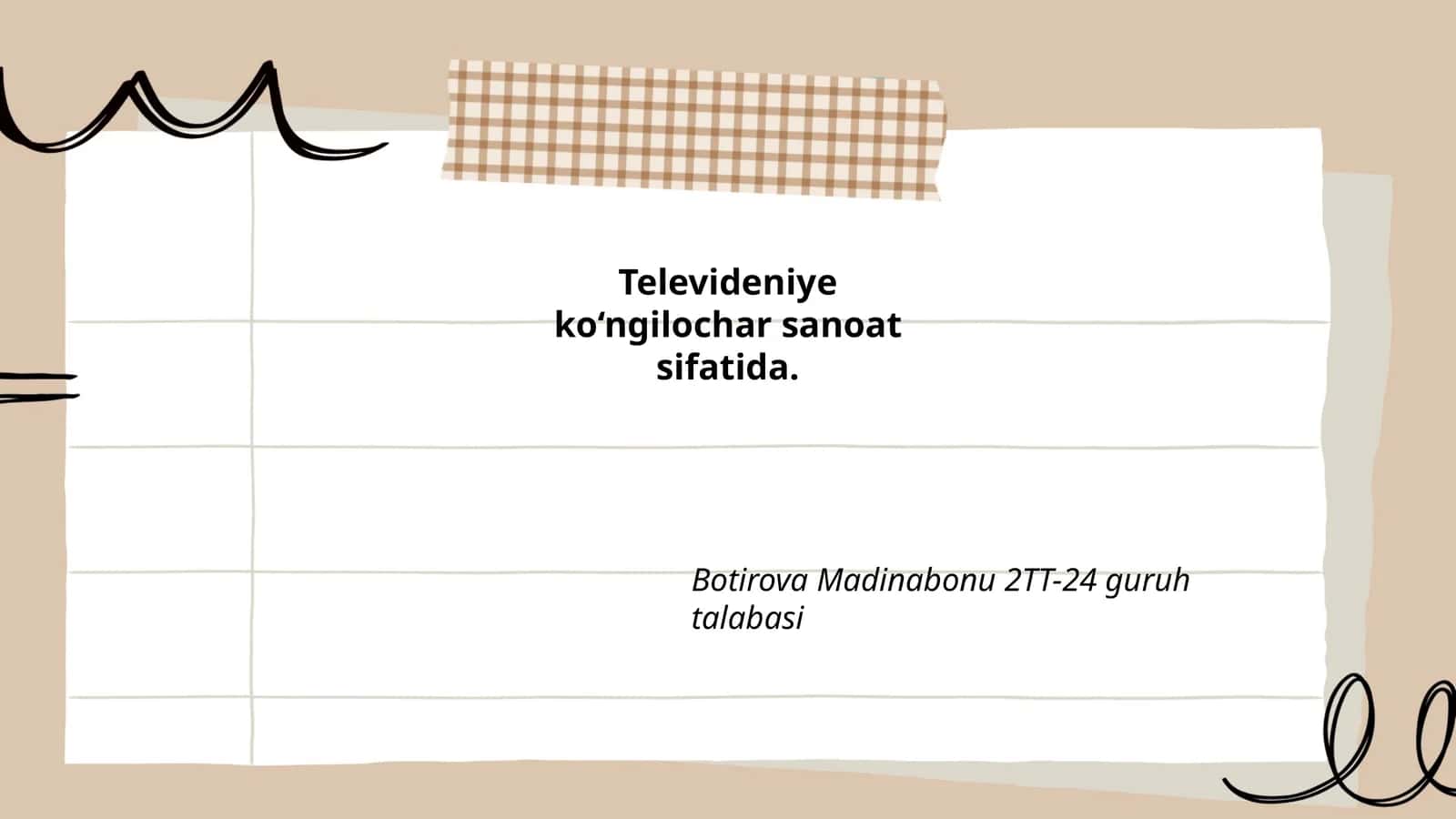 ***Televideniyening rivojlanishi***