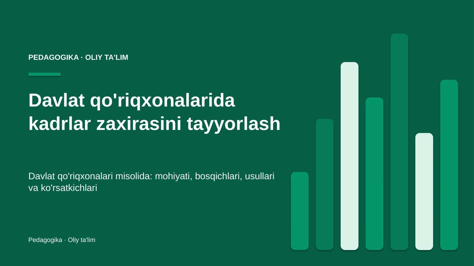 davlat qo'riqxonalarida kadrlar zaxirasini tayyorlash 2684