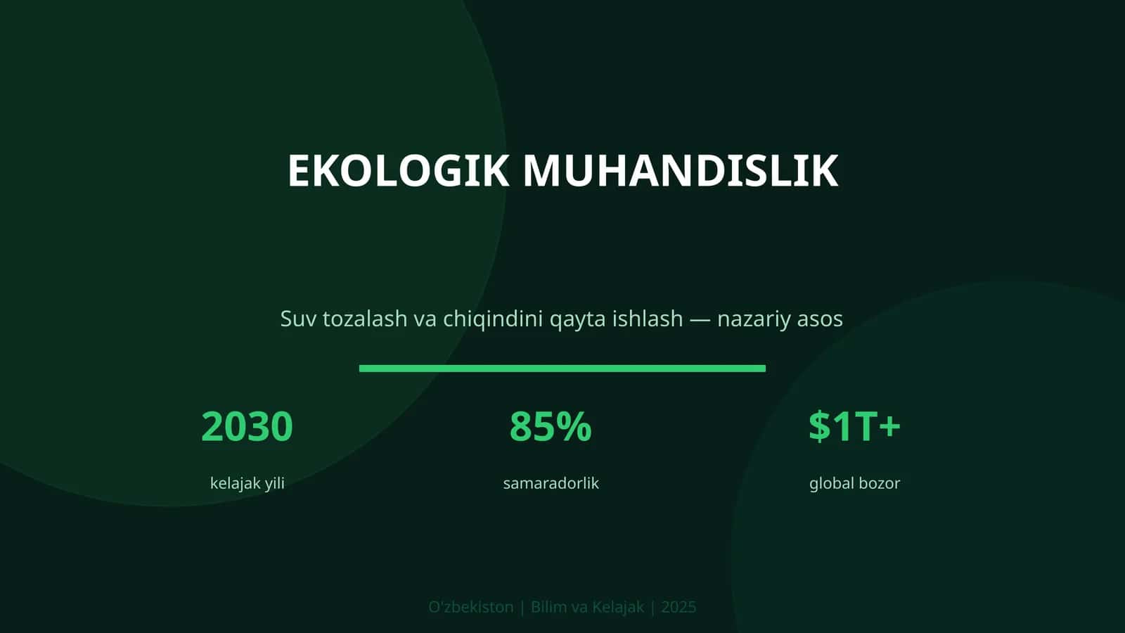Ekologik muhandislik