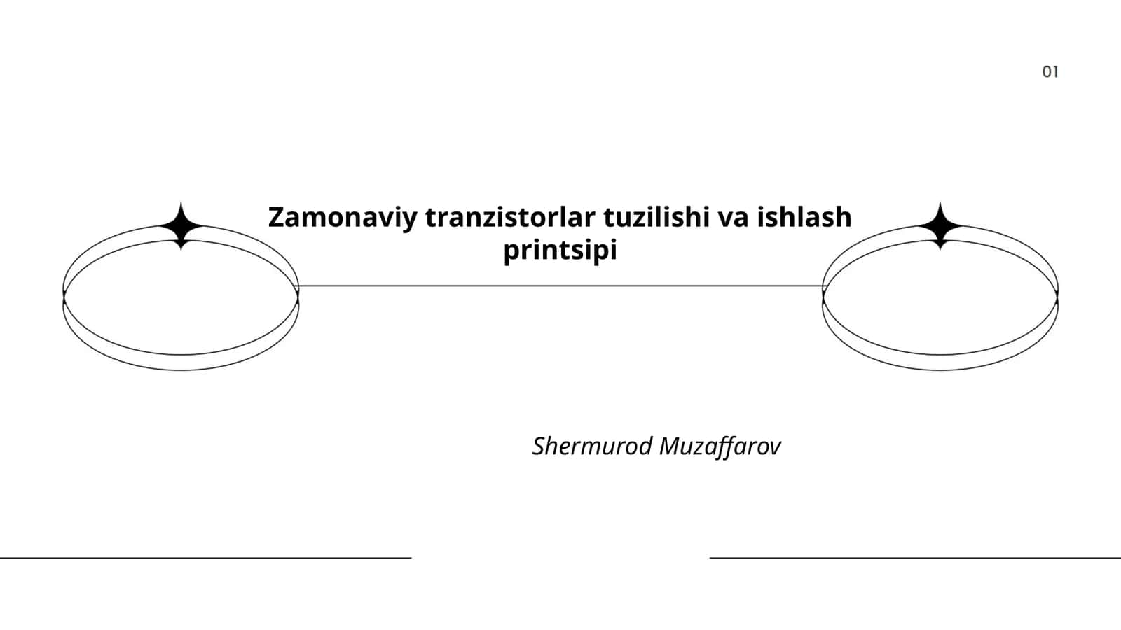 Zamonaviy tranzistorlar tuzilishi va ishlash printsipi