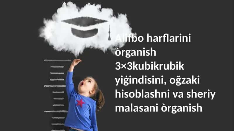 Alifbo harflarini òrganish