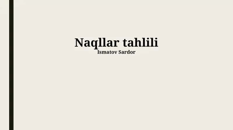 Matn tahlili