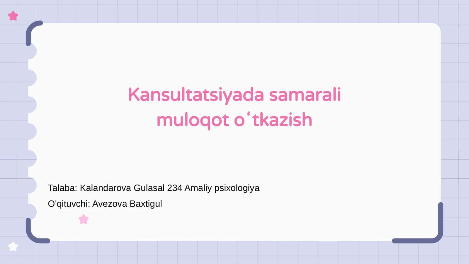 Amaliy psixologiya