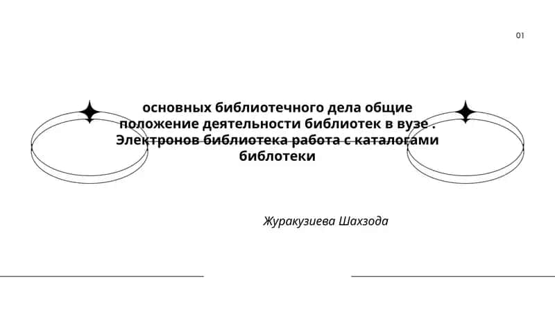 Основных библиотечного дела общие положение деятельности библиотек в вузе