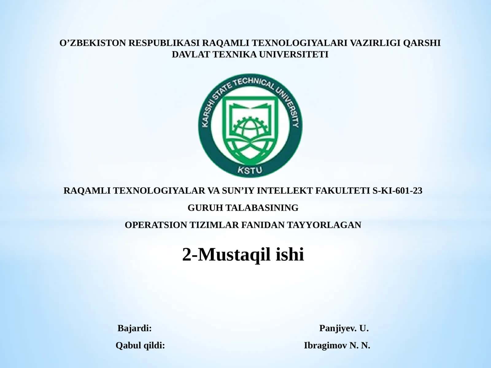Windowsoperatsiontizimi
